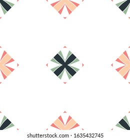 Seamless abstract pattern. Stylish geometric background.