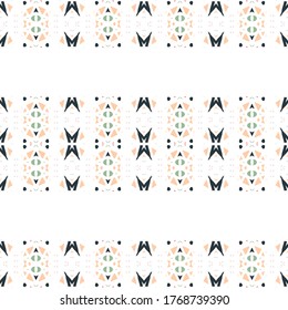 Seamless abstract pattern. Stylish geometric background.