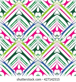 Seamless abstract pattern of the stylish lines 