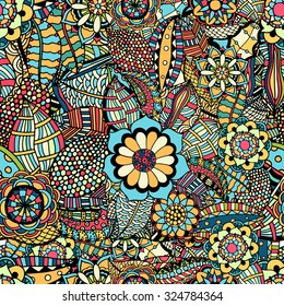 Seamless abstract pattern summer and travel background
