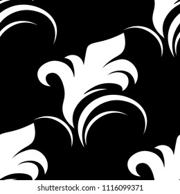 seamless abstract pattern with swirl