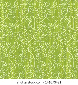Seamless abstract pattern with swirls