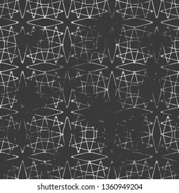Seamless abstract pattern. Texture in grey colors.