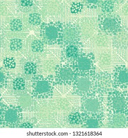 Seamless abstract pattern. Texture on the basis of bloated squares. 
Background consists of wavy lines. Editable.