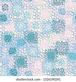 Seamless abstract pattern. Texture on the basis of bloated squares.
Background consisting of pseudoconvex rounded squares.