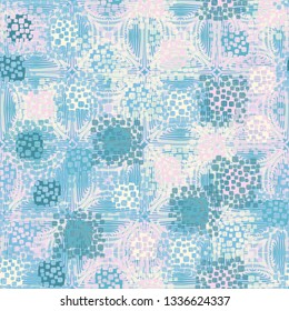 Seamless abstract pattern. Texture on the basis of bloated squares.
The background consists of openwork squares.