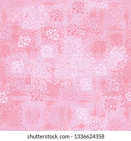 Seamless abstract pattern. Texture on the basis of bloated squares.
The background consists of openwork squares.