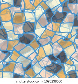 Seamless abstract pattern. The texture is similar to marble. A hodgepodge of colors.