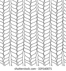 Seamless abstract pattern of threads in the vector.