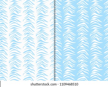 seamless abstract pattern with tiger stripes