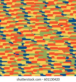 seamless abstract pattern in trendy colors