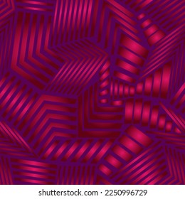 
seamless abstract pattern in trendy shades for interior design, scenes and prints when creating cards, banners, covers and other illustrations in viva magenta style