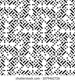 Seamless abstract pattern. Tribal motif. Ethnic ornament. Ancient mosaic. Ethnical folk image. Embroidery background. Tribe wallpaper. Digital paper, web design, textile print, backdrop. Vector art.