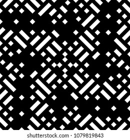 Seamless abstract pattern. Tribal motif. Ethnic ornament. Ancient mosaic. Ethnical folk image. Embroidery background. Tribe wallpaper. Digital paper, web design, textile print, backdrop. Vector art.