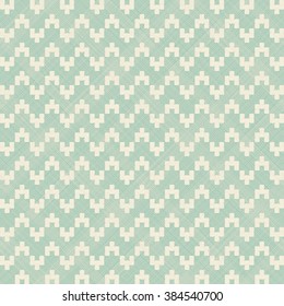 seamless abstract pattern in turquoise and beige 