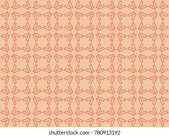 Seamless abstract pattern vector. Design red on light red background. Design print for textile, wallpaper, background.