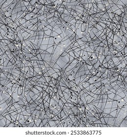 Padrão abstrato contínuo, modelo de fundo grunge angustiado vetor