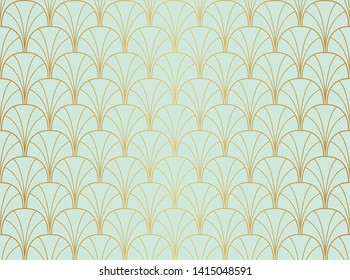 Seamless Abstract Pattern. Vector Geometric background. Art Deco Illustration.