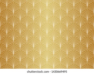 Seamless Abstract Pattern. Vector Geometric background. Art Deco Illustration.