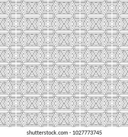 Seamless abstract pattern, vector illustration. Modern stylish texture, print design.