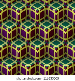 Seamless abstract pattern. Vector illustration.