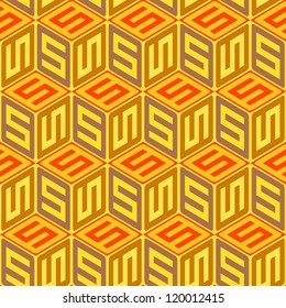 Seamless abstract pattern. Vector illustration.