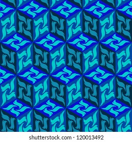 Seamless abstract pattern. Vector illustration.