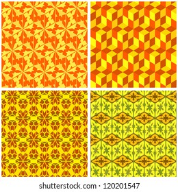 Seamless abstract pattern. Vector illustration.