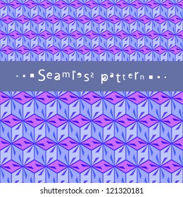 Seamless abstract pattern. Vector illustration.