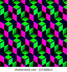 Seamless abstract pattern. Vector illustration.