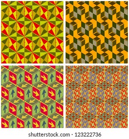 Seamless abstract pattern. Vector illustration.