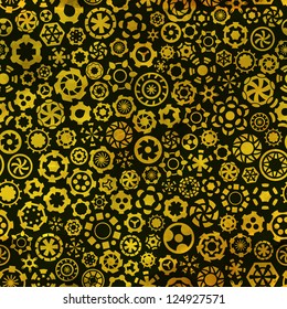 Seamless abstract pattern. Vector illustration.