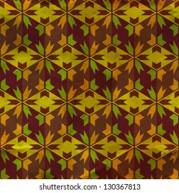 Seamless abstract pattern. Vector illustration. Vintage background.