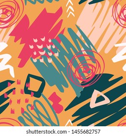 Seamless abstract pattern. Vector illustration