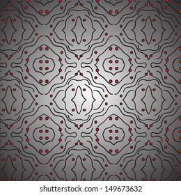 Seamless abstract pattern, vector illustration.