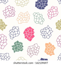 Seamless abstract pattern. Vector illustration