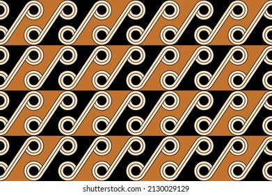 Seamless abstract pattern.  Vector Illustration.