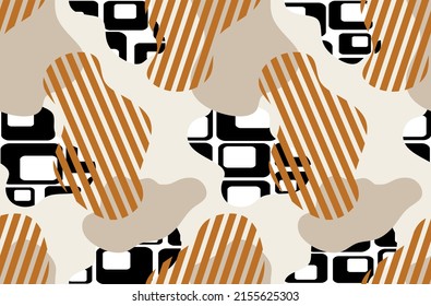 Seamless abstract pattern. Vector Illustration.