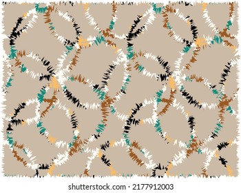 Seamless abstract pattern. Vector Illustration.