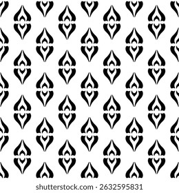 Seamless abstract pattern in vector. Abstract striped repeating background for fabric design. Cute seamless texture.