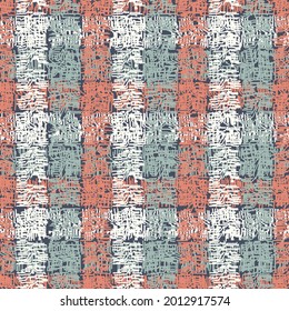 Seamless abstract pattern from vertical and horizontal stripes. Tartan.
