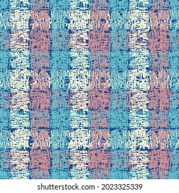 Seamless abstract pattern from vertical and horizontal stripes. Tartan.
