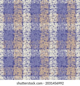 Seamless abstract pattern from vertical and horizontal stripes. Tartan.
