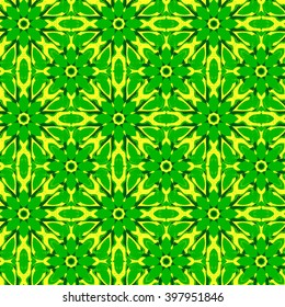 seamless abstract pattern, vintage background with floral elements