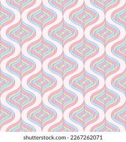 Seamless abstract pattern for wallpaper, pattern fills, web page background, surface textures. Seamless sweet pastel background.