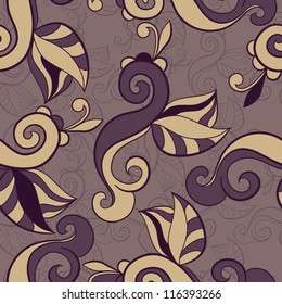 Seamless abstract pattern for wallpaper, wrapping paper, background etc