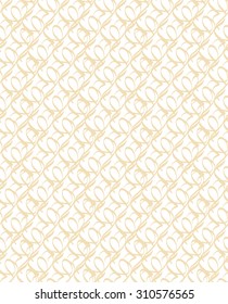 Seamless abstract pattern, waves background. Vintage background with damask style pattern, Retro. Can be used for wallpaper, pattern fills, web page background, surface textures. 