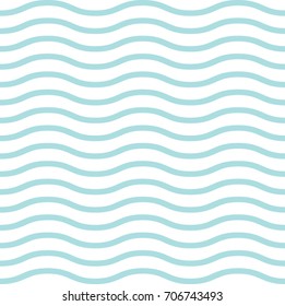 Seamless abstract pattern with wavy lines. Modern graphic design. Vector illustration.