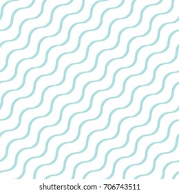 Seamless abstract pattern with wavy lines. Modern graphic design. Vector illustration.