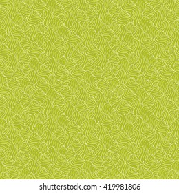 Seamless abstract pattern in white and yellow-green colors. Vector illustration.
